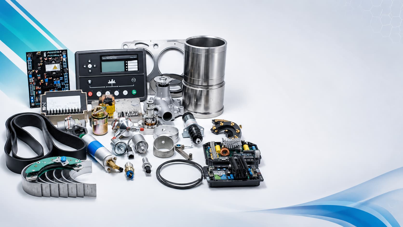 قطعات یدکی دیزل ژنراتور فیلترها AVR تابلو کنترل